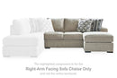 Calnita Sectional with Chaise - Furniture Center (NY)