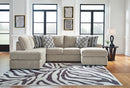 Calnita Sectional with Chaise - Furniture Center (NY)