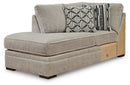 Calnita Sectional with Chaise - Furniture Center (NY)