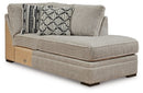 Calnita Sectional with Chaise - Furniture Center (NY)