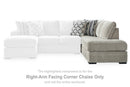 Calnita Sectional with Chaise - Furniture Center (NY)