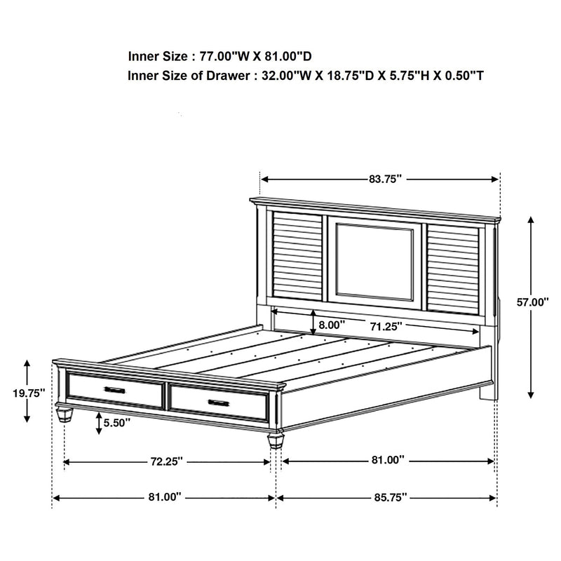 Franco Bedroom Sets - Furniture Center (NY)