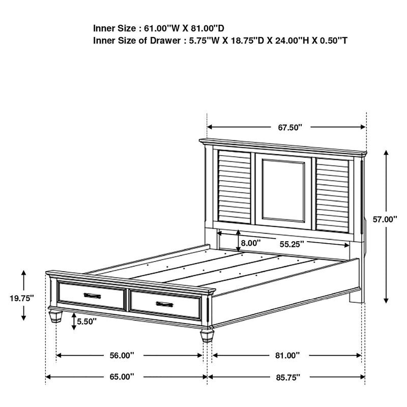 Franco Bedroom Sets - Furniture Center (NY)