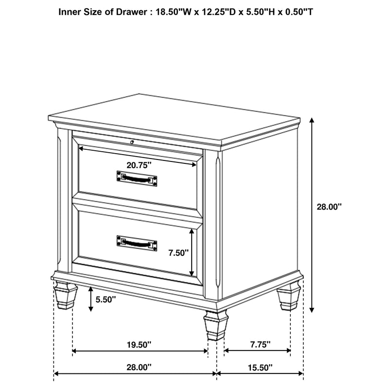 Franco Bedroom Sets - Furniture Center (NY)