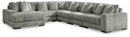 Lindyn Sectional with Chaise - Furniture Center (NY)