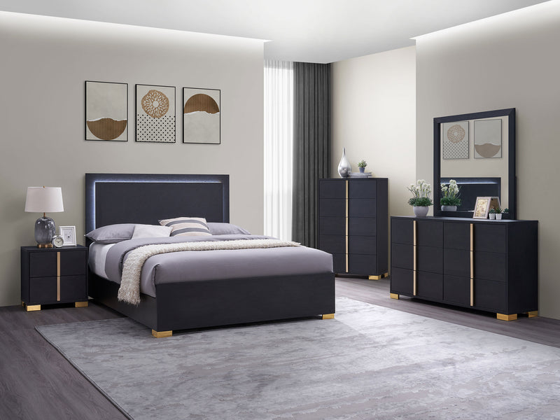 Marceline Dresser With Mirror - Furniture Center (NY)