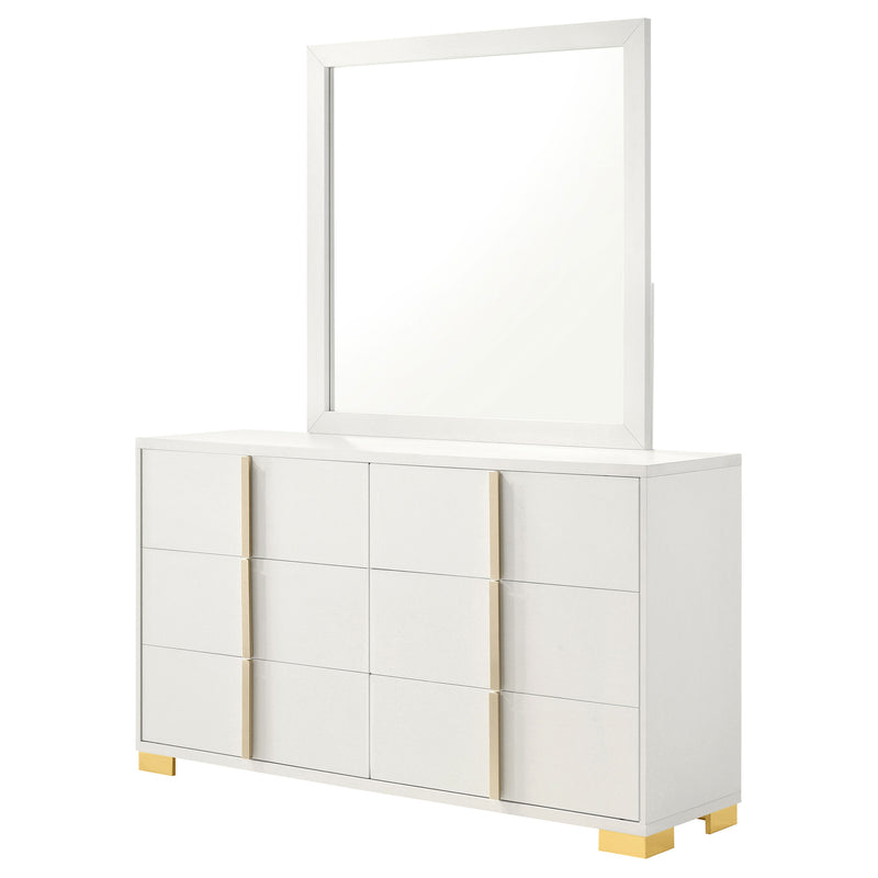 Marceline Dresser With Mirror - Furniture Center (NY)