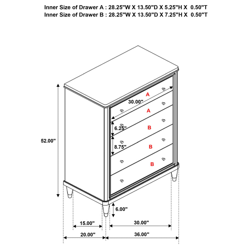 Emberlyn Chest - Furniture Center (NY)