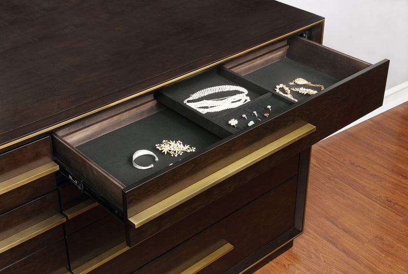 Durango Dresser With Mirror - Furniture Center (NY)