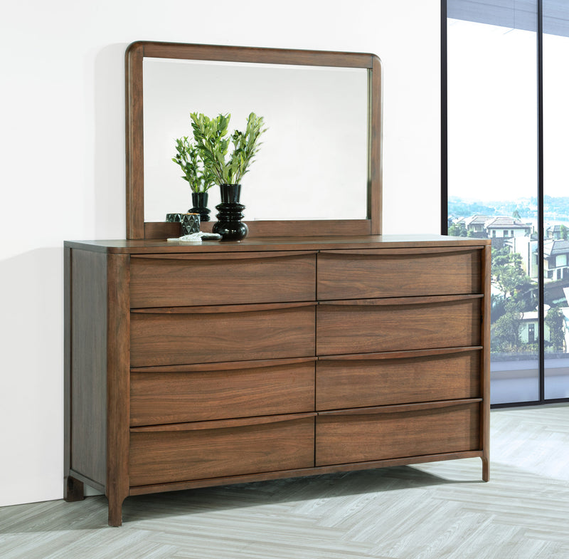 Maderia Dresser With Mirror - Furniture Center (NY)