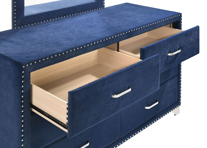 Melody Dresser With Mirror - Furniture Center (NY)