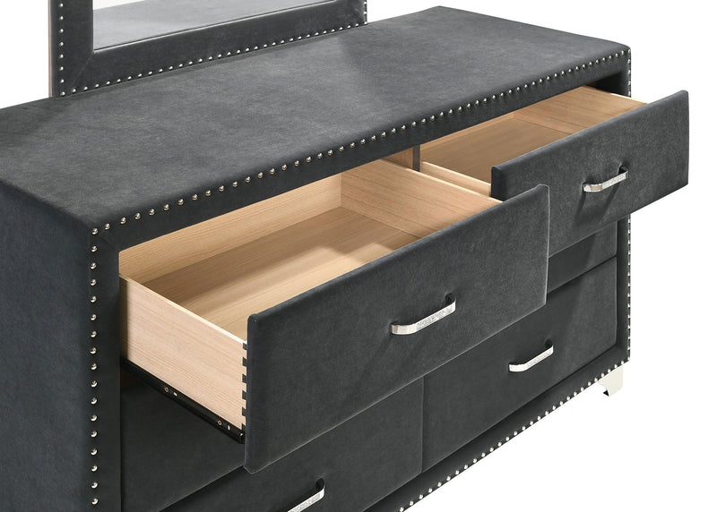Melody Dresser With Mirror - Furniture Center (NY)