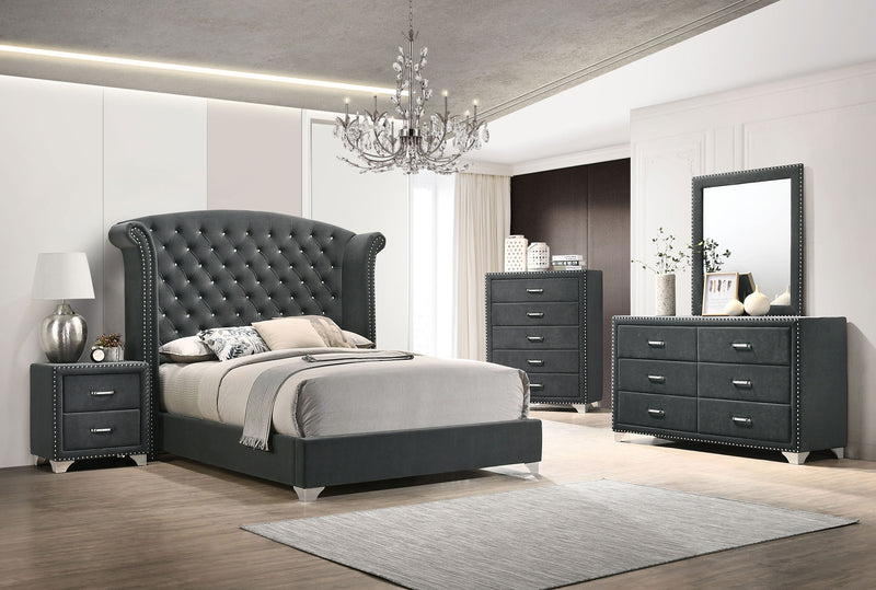 Melody Dresser With Mirror - Furniture Center (NY)