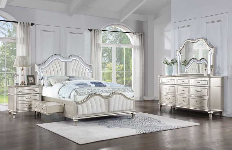 Evangeline 4 Pc Bedroom Set - Furniture Center (NY)