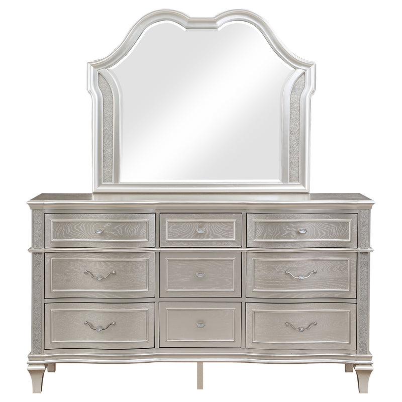 Evangeline Dresser With Mirror - Furniture Center (NY)