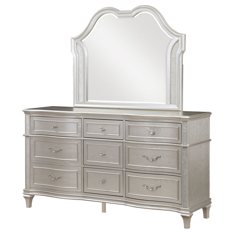 Evangeline Dresser With Mirror - Furniture Center (NY)