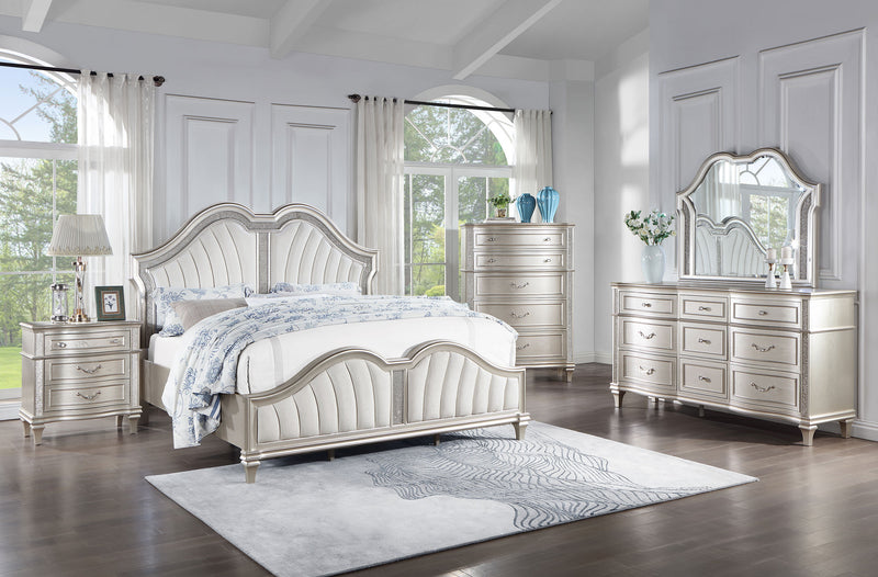 Evangeline Dresser With Mirror - Furniture Center (NY)