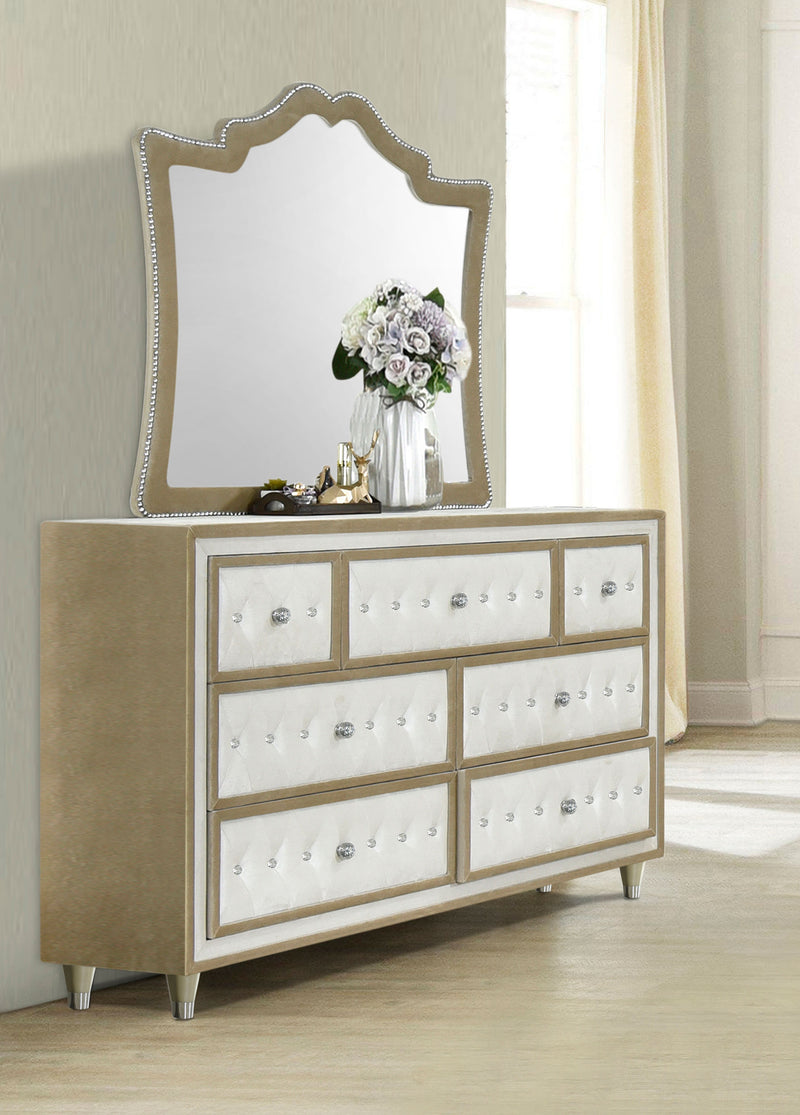Antonella Dresser With Mirror - Furniture Center (NY)
