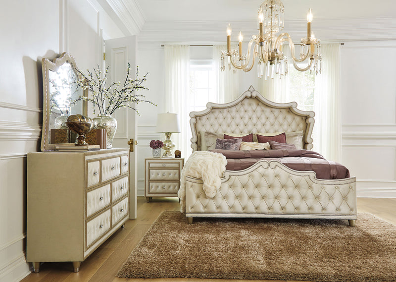 Antonella Dresser With Mirror - Furniture Center (NY)