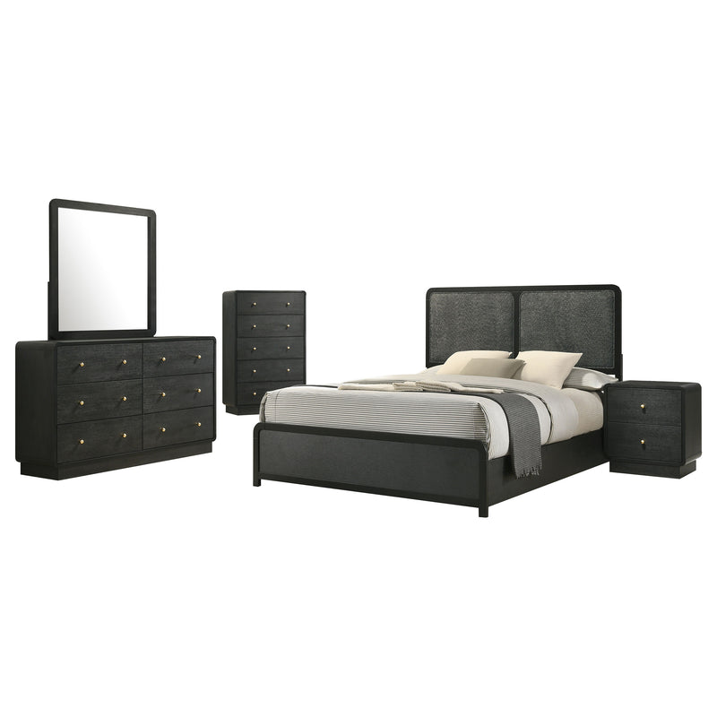 Cavelle 5 Pc Bedroom Set - Furniture Center (NY)