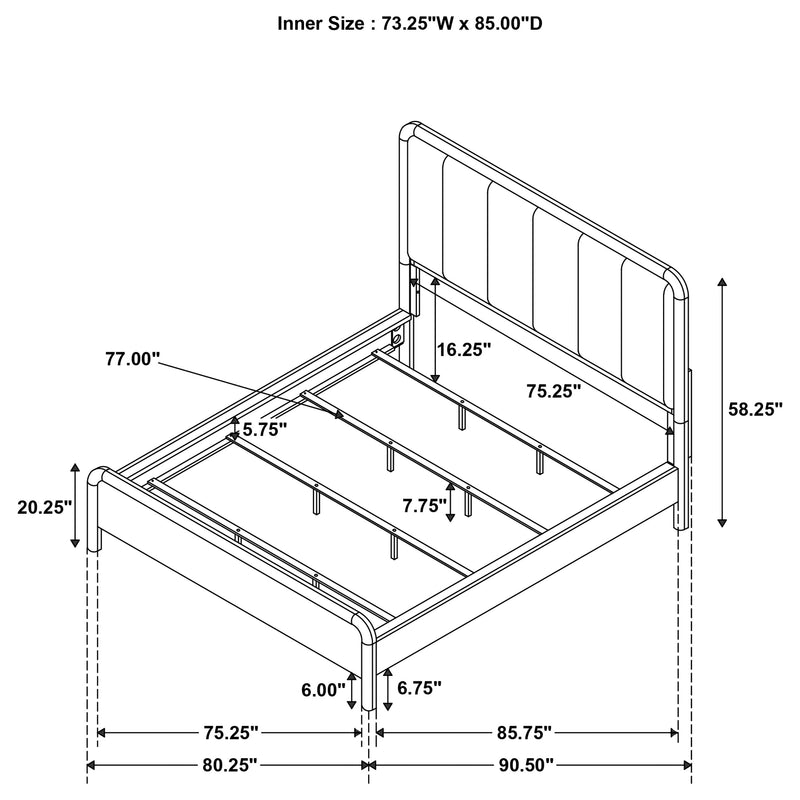 Amsbury 4 Pc Bedroom Set - Furniture Center (NY)