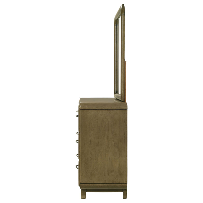 Amsbury Dresser With Mirror - Furniture Center (NY)