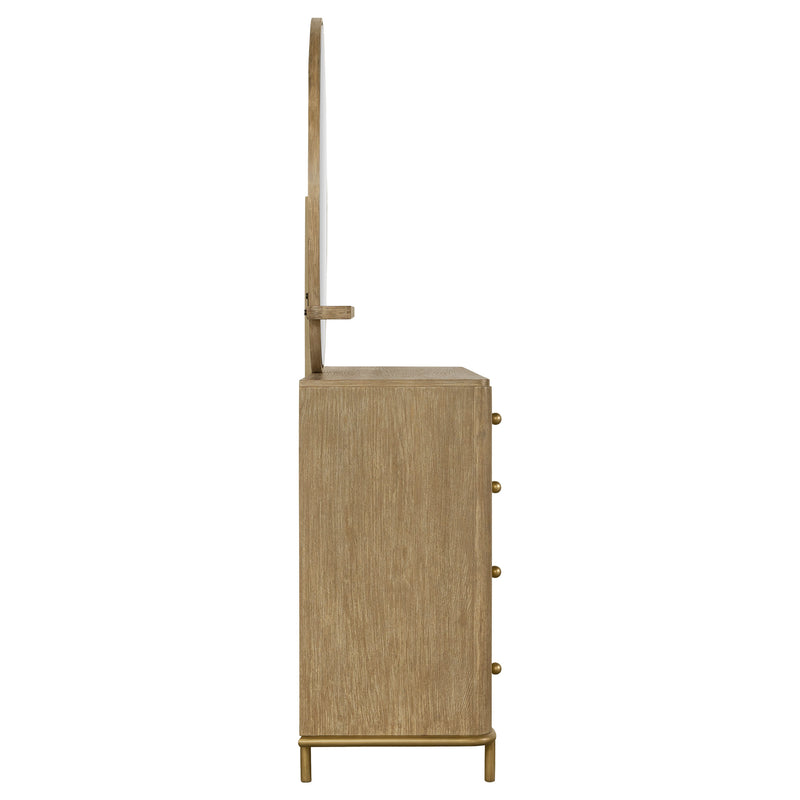 Arini Dresser With Mirror - Furniture Center (NY)