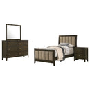 Wilkes 4 Pc Bedroom Set - Furniture Center (NY)