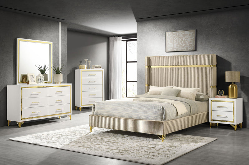 Lucia Queen Bed - Furniture Center (NY)