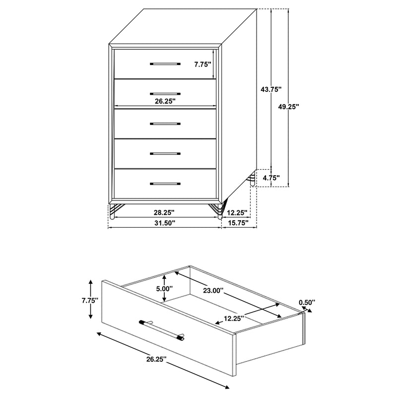 Lucia Chest - Furniture Center (NY)