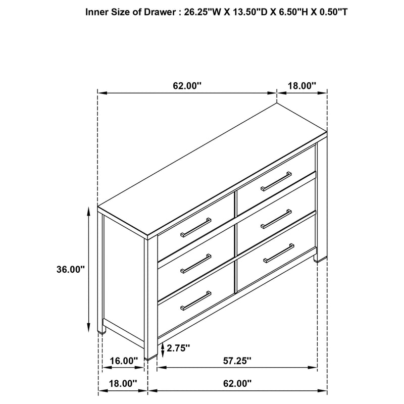 Kieran 4 Pc Bedroom Set - Furniture Center (NY)