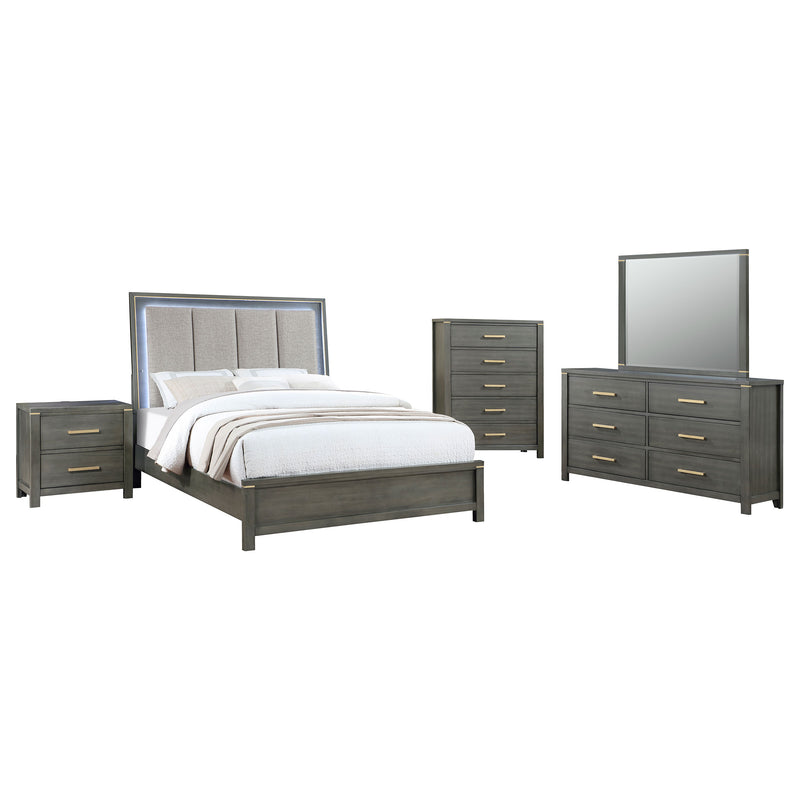 Kieran 5 Pc Bedroom Set - Furniture Center (NY)