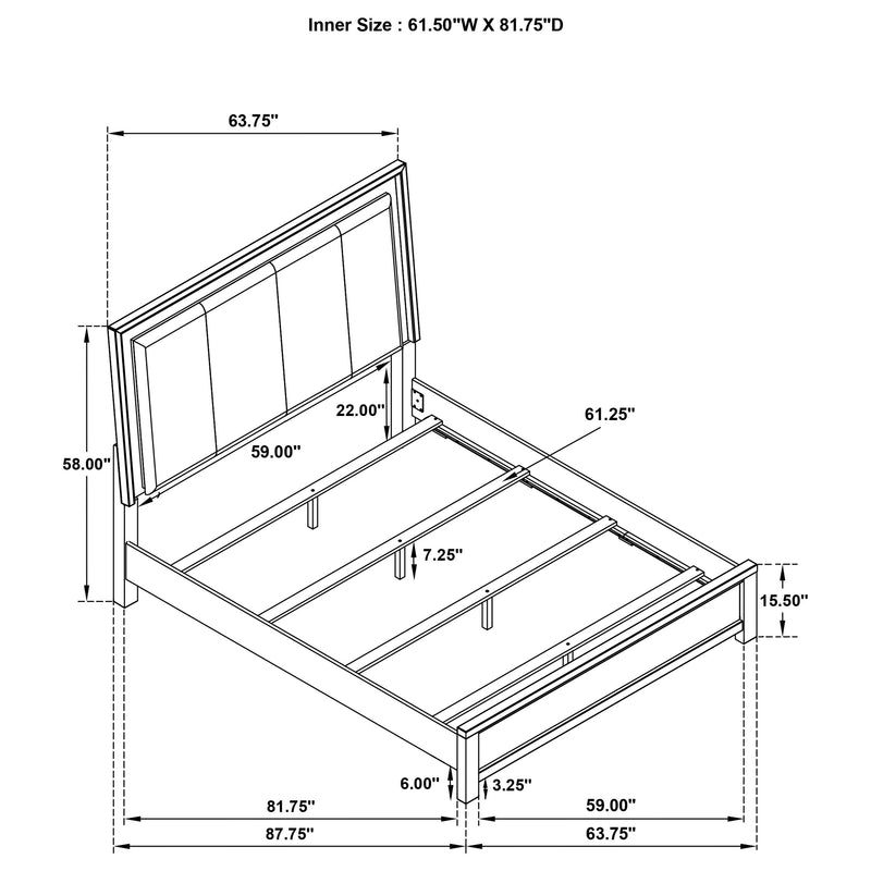 Kieran 5 Pc Bedroom Set - Furniture Center (NY)