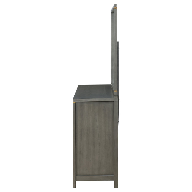 Kieran Dresser With Mirror - Furniture Center (NY)