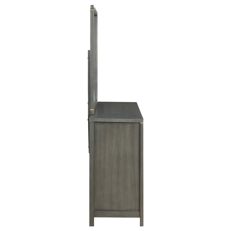 Kieran Dresser With Mirror - Furniture Center (NY)
