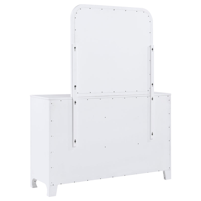Anastasia Dresser With Mirror - Furniture Center (NY)