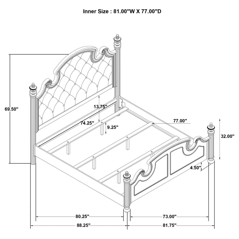 Celina 5 Pc Bedroom Set - Furniture Center (NY)