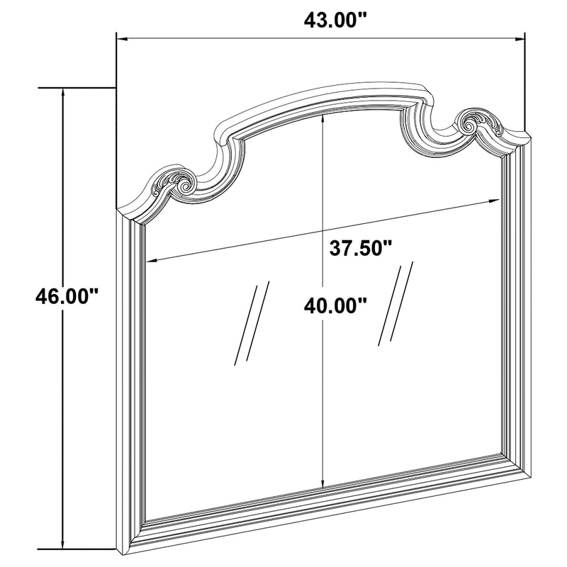 Celina Dresser Mirror - Furniture Center (NY)