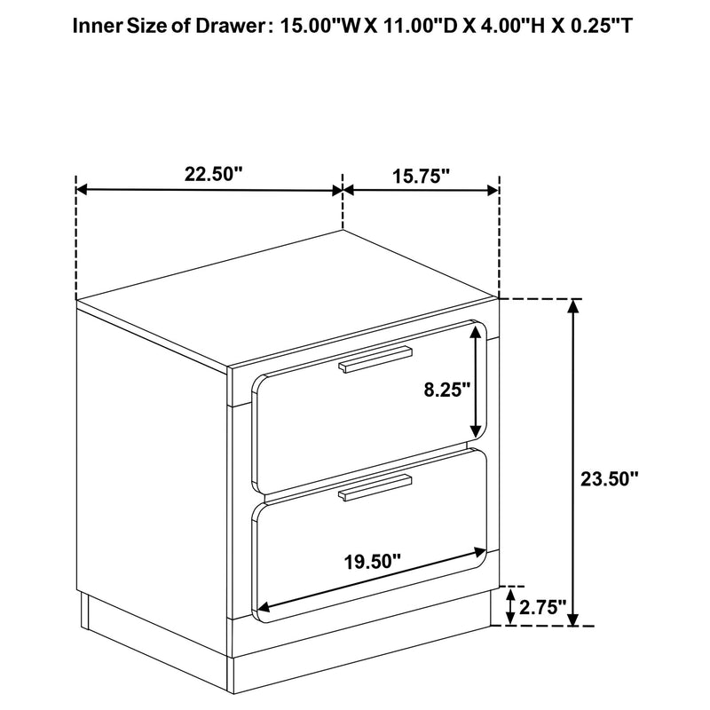 Caraway Nightstand - Furniture Center (NY)
