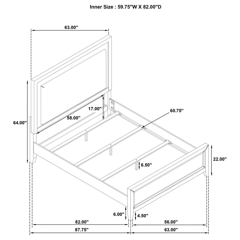 Marielle 4 Pc Bedroom Set - Furniture Center (NY)