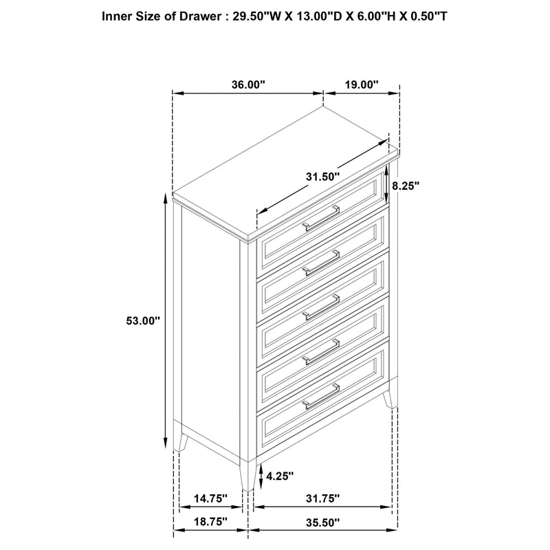 Marielle Chest - Furniture Center (NY)