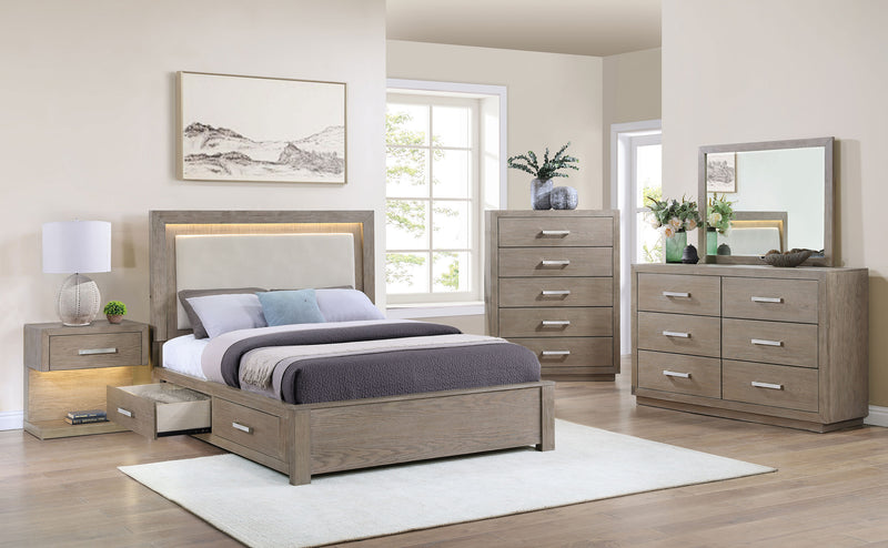 Kenora Queen Bed - Furniture Center (NY)