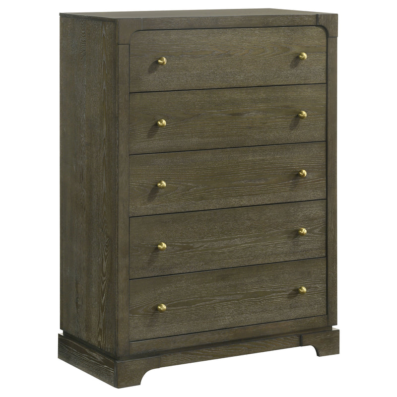 Gran Park 5 Pc Bedroom Set - Furniture Center (NY)