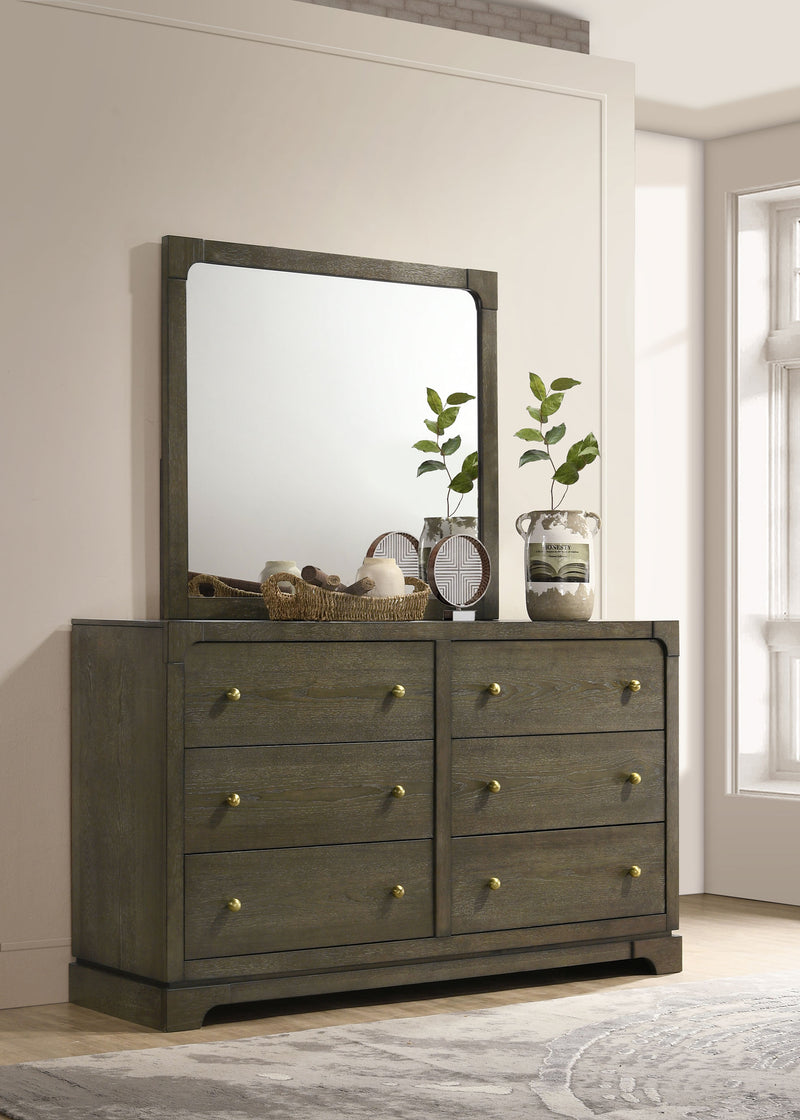 Gran Park Dresser With Mirror - Furniture Center (NY)