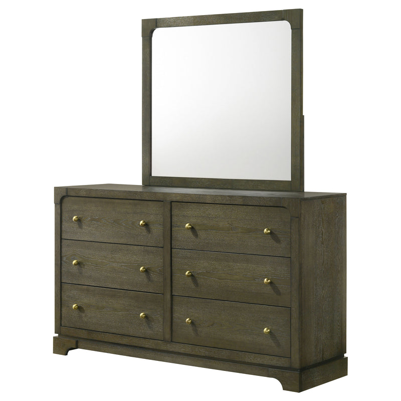Gran Park Dresser With Mirror - Furniture Center (NY)