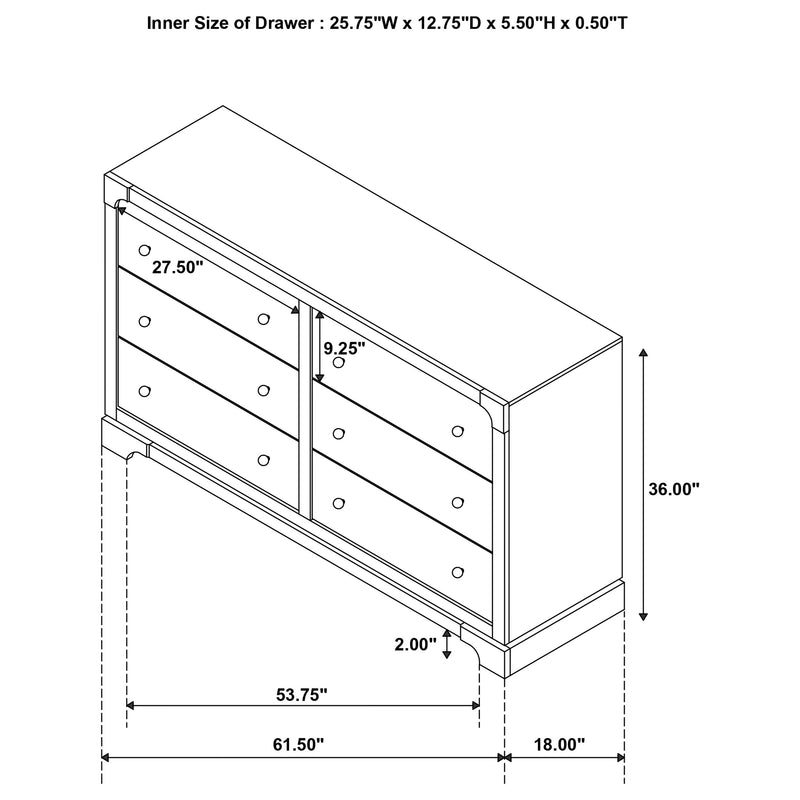 Gran Park Dresser - Furniture Center (NY)
