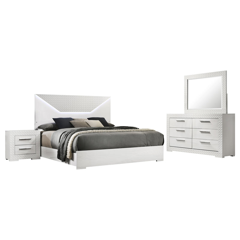 Ives 4 Pc Bedroom Set - Furniture Center (NY)