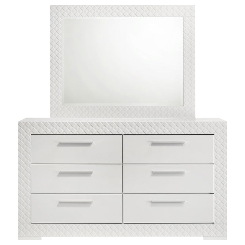 Ives Dresser With Mirror - Furniture Center (NY)