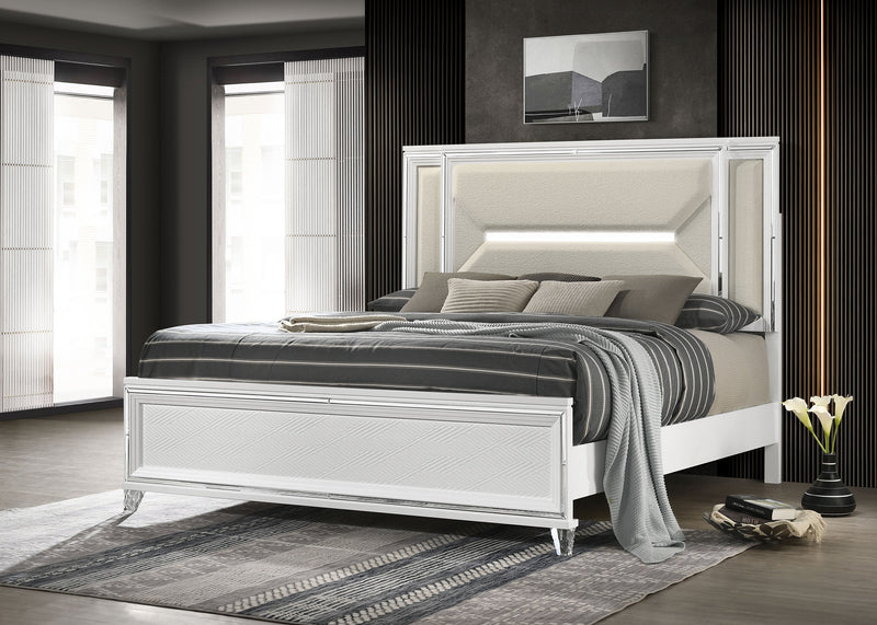 Marmore Queen Bed - Furniture Center (NY)