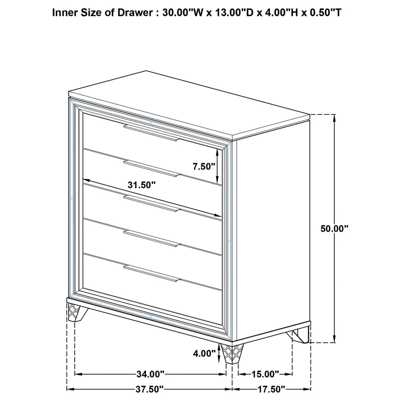 Marmore Chest - Furniture Center (NY)